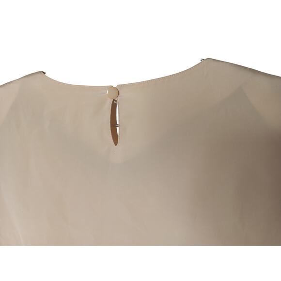 Givenchy Glamour Yellow Logo Blouse Japan Size 15 Fits Large Vintage - Picture 9 of 12